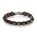 My Fun Colors Bracelets: Rainbow Agate/Brown