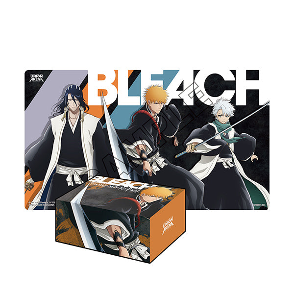 Union Arena: Playmat & Half Storage Box Set: Bleach Thousand-Year Blood War