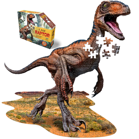 Madd Capp Puzzle: I am Raptor (100 Pieces)