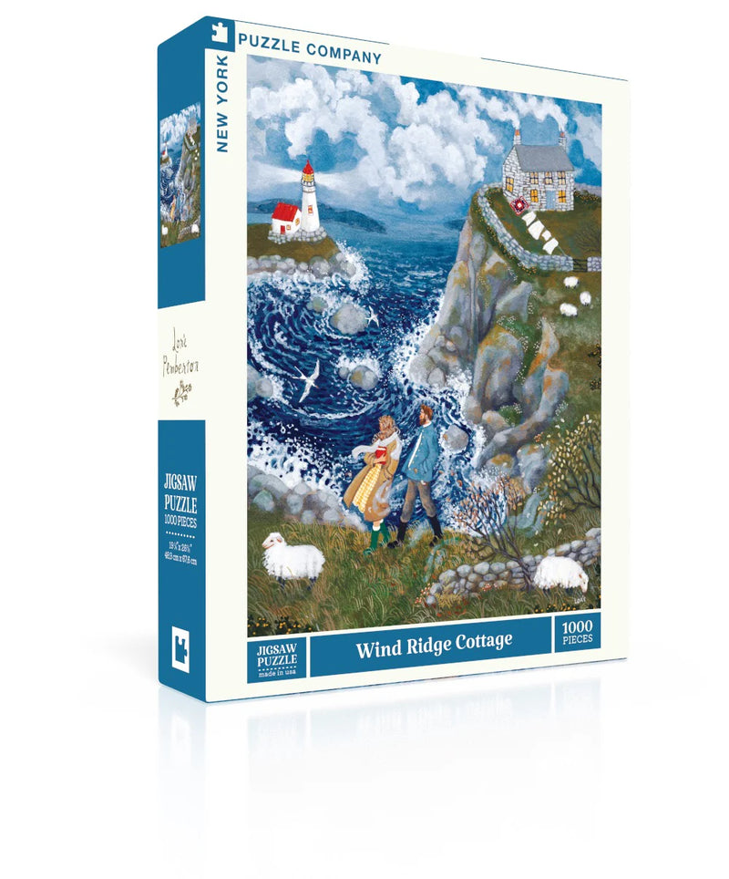 New York Puzzle Company: (1000 Pieces) Wind Ridge Cottage