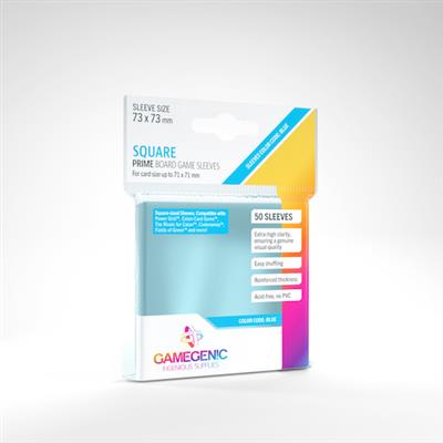 Gamegenic - Prime Square-Sized Sleeves 73 x 73 mm