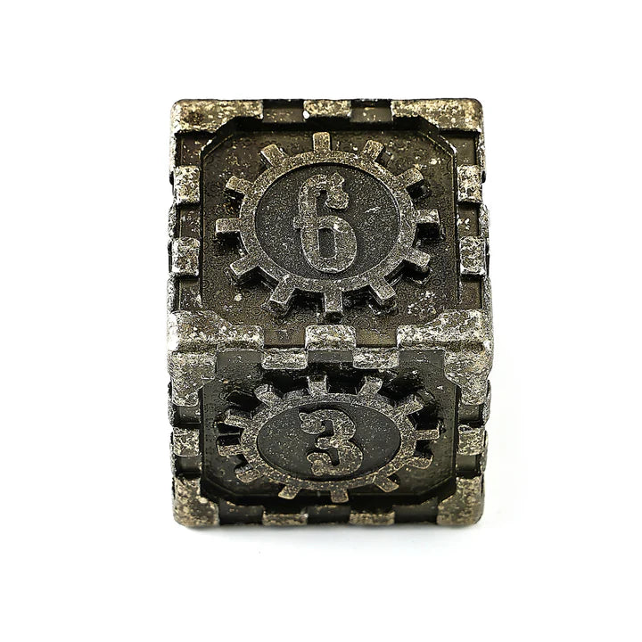 Hymgho: Cogcraft Fidget D6: Chronoengine: Tarnished Gold