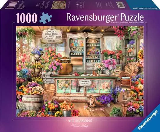 Ravensburger: 1000 Piece Puzzle: All Seasons Flower Shop