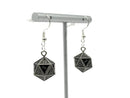 Norse Foundry D20 Earrings: Cursed Blade