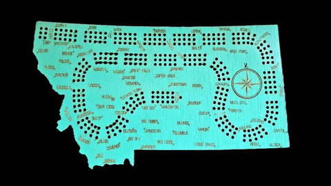Montana Cribbage Board