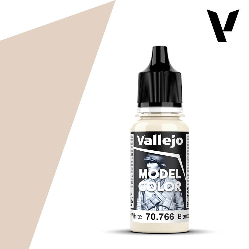 Vallejo: 18ml: Model Color: Cream White
