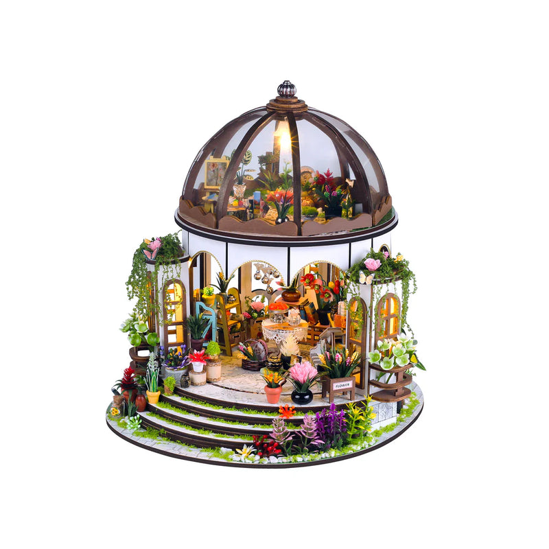Hands Craft 3D Book Nook: DIY Miniature House: Greenhouse Oasis
