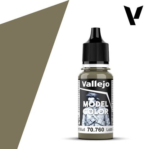 Vallejo: 18ml: Model Color: Light Mud
