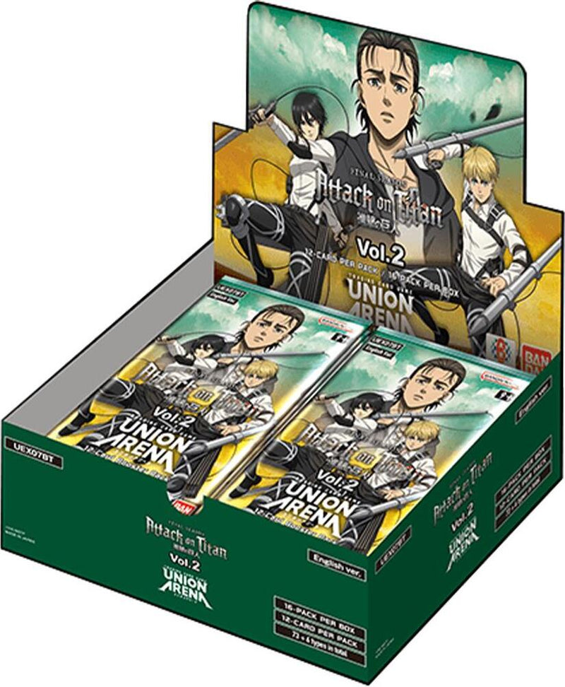 Union Arena: Attack on Titan Vol.2: Booster Box
