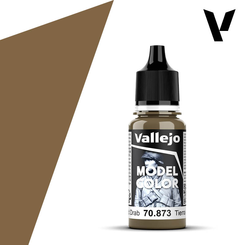 Vallejo: 18ml: Model Color: US Field Drab