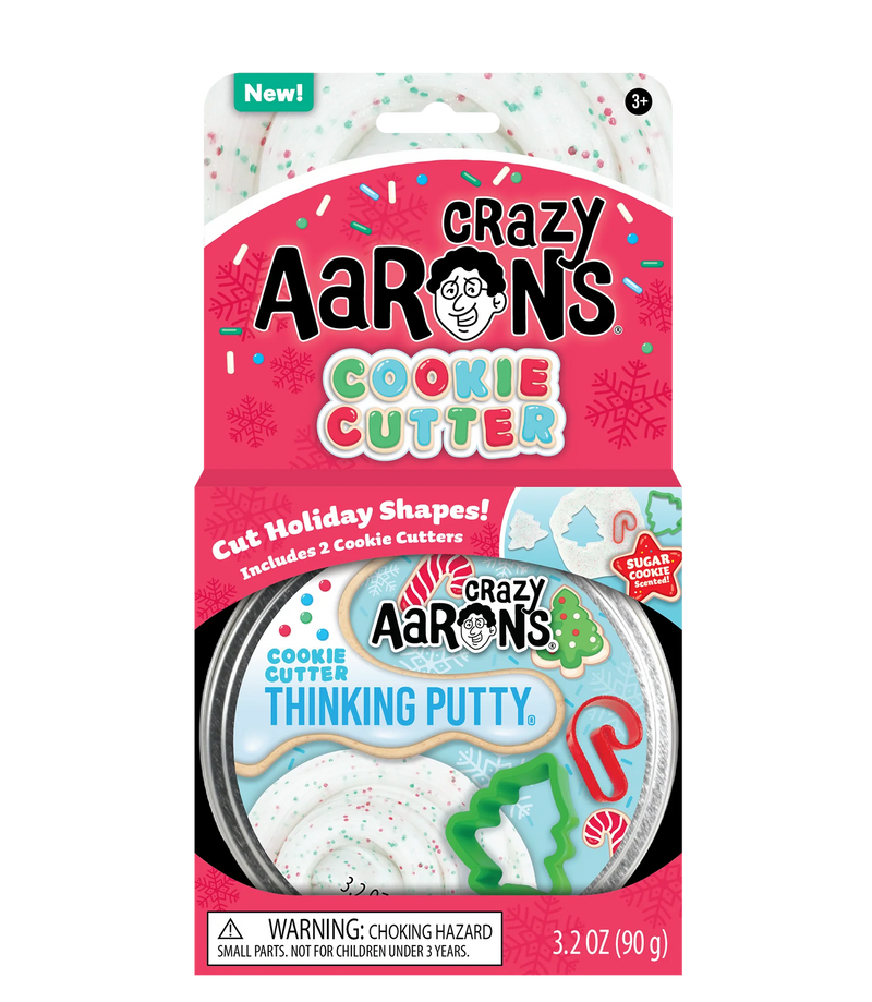 Crazy Aaron's Mini Thinking Putty: Cookie Cutter