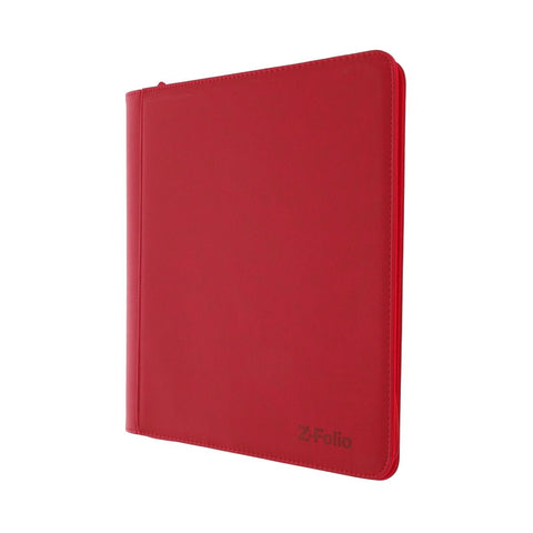 Z-Folio 9 Pocket LX Toploader Red