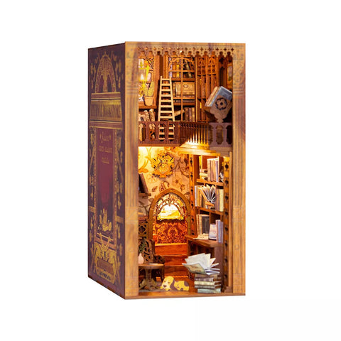 3D Wooden Puzzle Book Nook: Eternal Bookstore