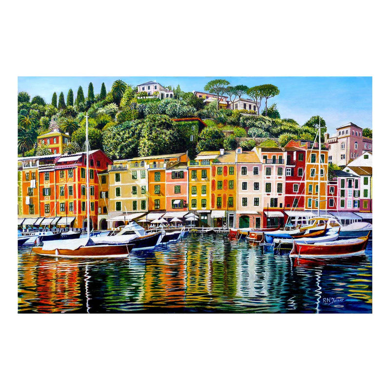 House of Puzzles: 1000 Piece Puzzles: Portofino on Reflection