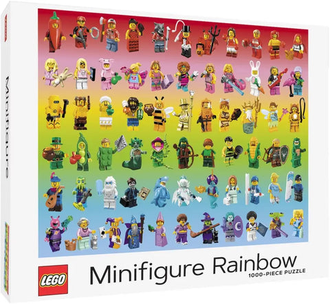 Lego: 1000 Piece Puzzle: Minifigure Rainbow