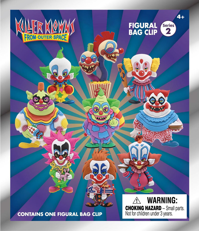 Figural 3D Bag Clip: Killer Klowns From Outer Space: Series 2