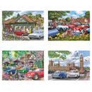House of Puzzles: 4 x 500 Piece Puzzles: Nice Day for a Drive