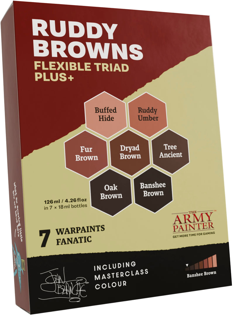 Army Painter : Flexible Triad Plus: Ruddy Browns