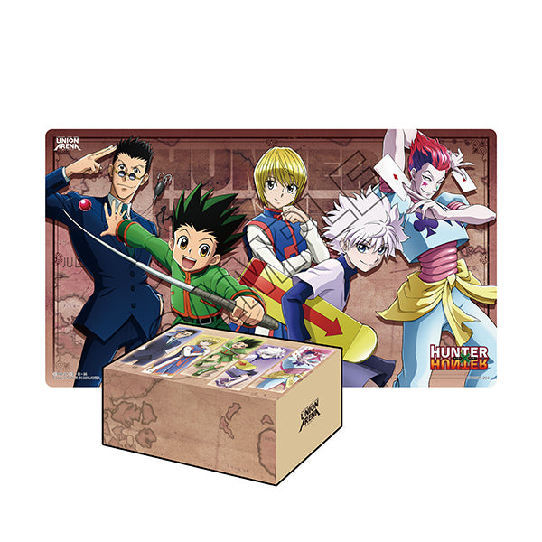 Union Arena: Playmat & Half Storage Box Set: Hunter Hunter