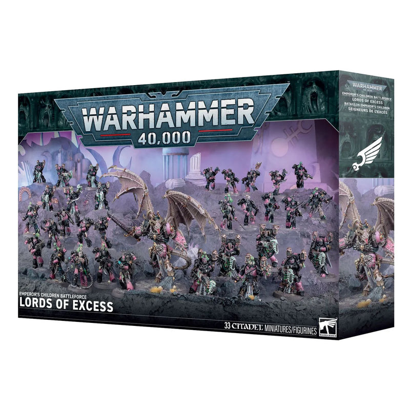 Warhammer 40,000 : Emporer's Children Battleforce Lords of Excess