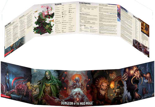 D&D DM Screen: Waterdeep (Dungeon of the Mad Mage)