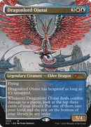 Dragonlord Ojutai (Borderless) [Secret Lair Countdown Kit]