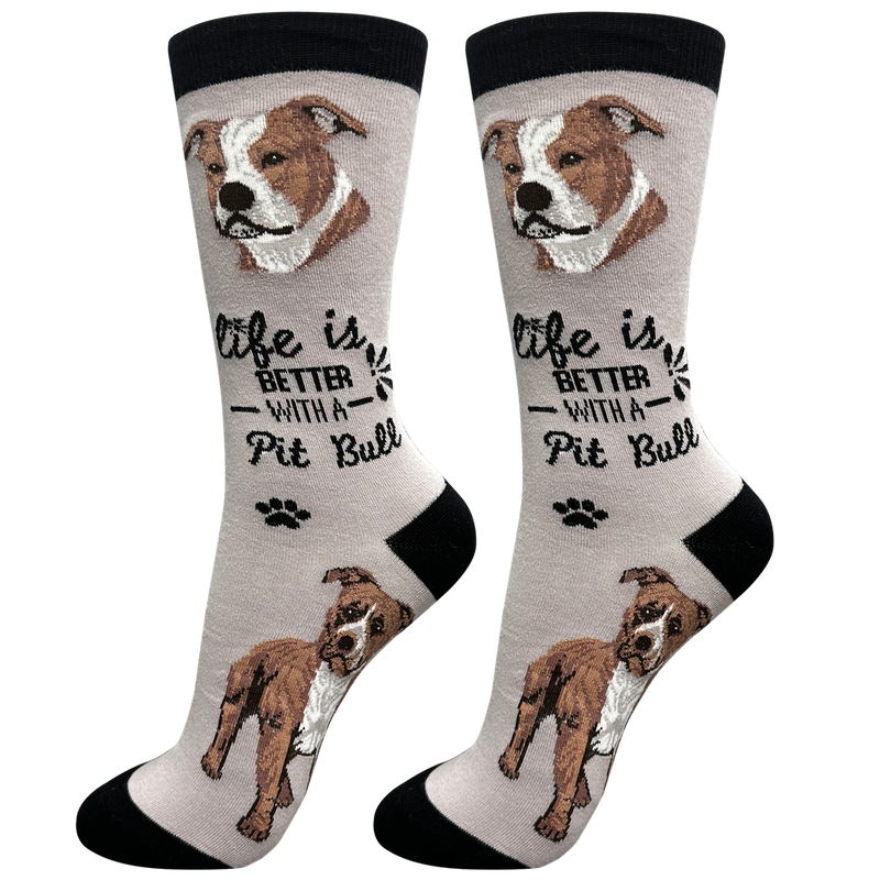 Life is Better Socks: Pit Bull
