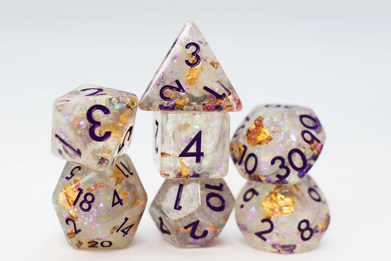 Foam Brain Games RPG Dice Set: Frozen Treasure