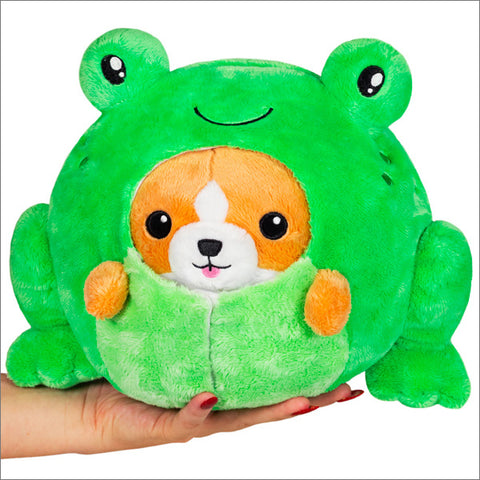 Mini Squishable Undercover Corgi in Frog