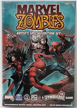 marvel zombicide card sleeves Zombicide: Marvel Zombies: Artist's Special Edition Set (Kickstarter E