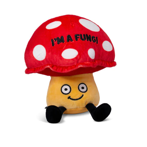 Punchkins: Plush Mushroom: "I'm a fungi"