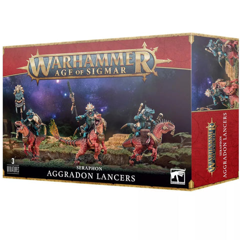 WarHammer Age of Sigmar: Seraphon: Aggradon Lancers