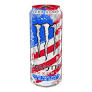 Monster Energy: Zero Sugar: Ultra Red, White & Blue Razz