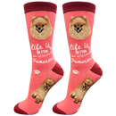 Life is Better Socks: Pomeranian
