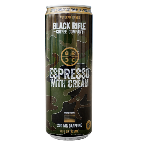 15oz Can: Black Rifle Coffee: Espresso with Cream