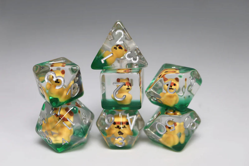 Foam Brain Games Baby Raccoon RPG Dice Set