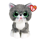 TY: Beanie Boos: Small: Fergus (Grey Cat)