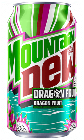 12oz Can: Mountain Dew: Dragon Fruit