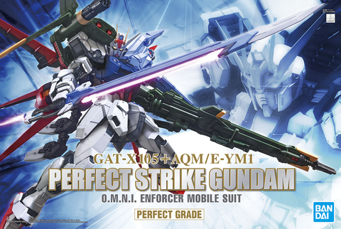 (BNT 249946) Gunpla: Perfect Grade: GAT-X105+AQM/E-YM1 Perfect Strike Gundam