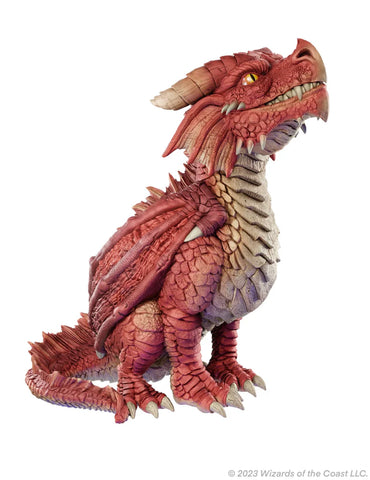 Dungeons & Dragons: Replicas of the Realms: Red Dragon Wyrmling Foam Figure: 50th Anniversary