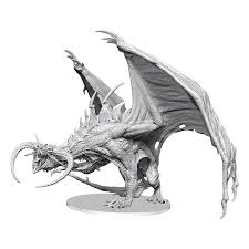 Pathfinder Battles Deep Cuts Unpainted Miniature: Adult Diabolic Dragon