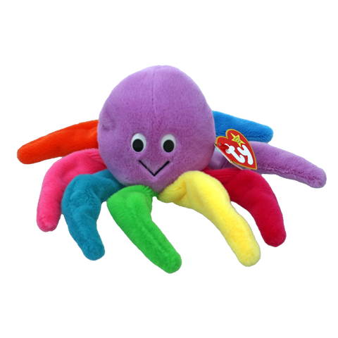 TY: Beanie Baby: Blinky (Multicolor Octopus)
