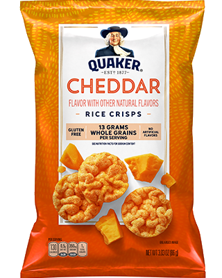Rice Crisps: Cheddar