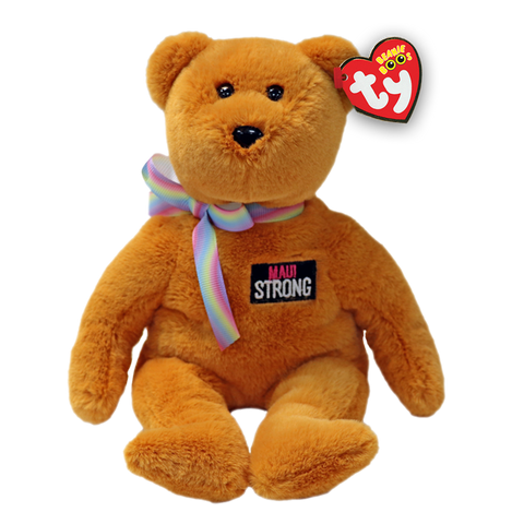 TY: Original Beanie Babies: Small: Aloha (Maui Bear)