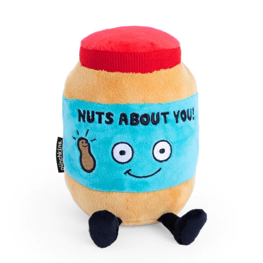 Punchkins: Plush Peanut Butter Jar: "Nuts About You"