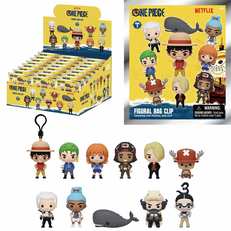 Figural 3D Bag Clip: One Piece: Series 2