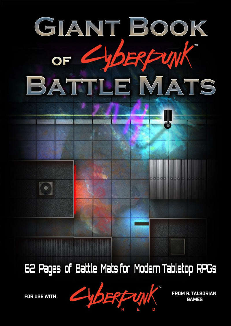 Giant Book of Cyberpunk Battle Mats