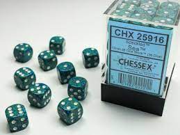 Chessex Speckled: 12MM D6 Sea (36)