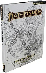 Pathfinder Second Edition - Player Core 2 Rulebook Sketch