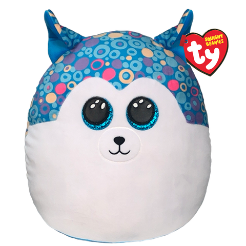 TY: Squishy Beanies: Large: Helena (Blue Husky)